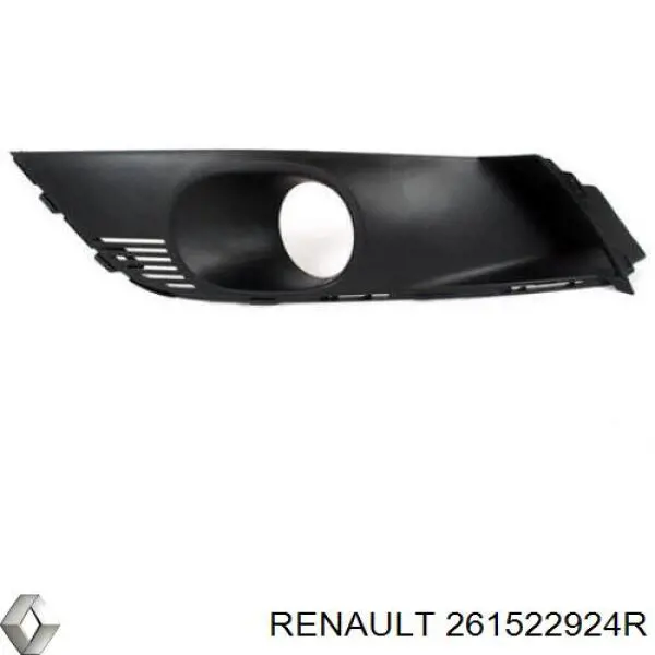 Tapa de rejilla de faro antiniebla del parachoques delantero Renault (RVI) 261522924R precio, desde 46,46 EUR