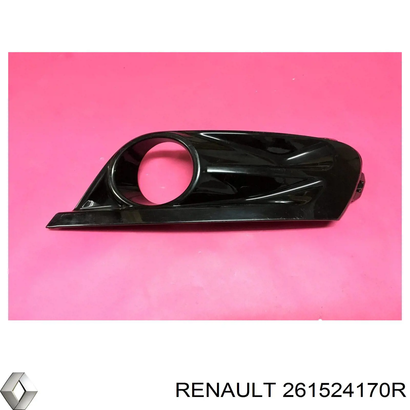 Rejilla de antinieblas, parachoques delantero para Renault Fluence (B3)