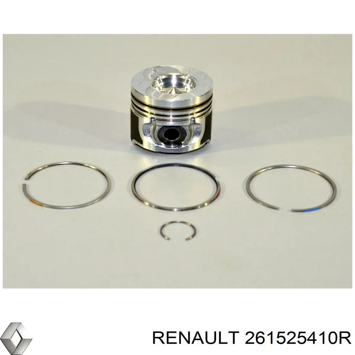 Rejilla del parachoques delantero Renault (RVI) 261525410R precio, desde 127,08 EUR