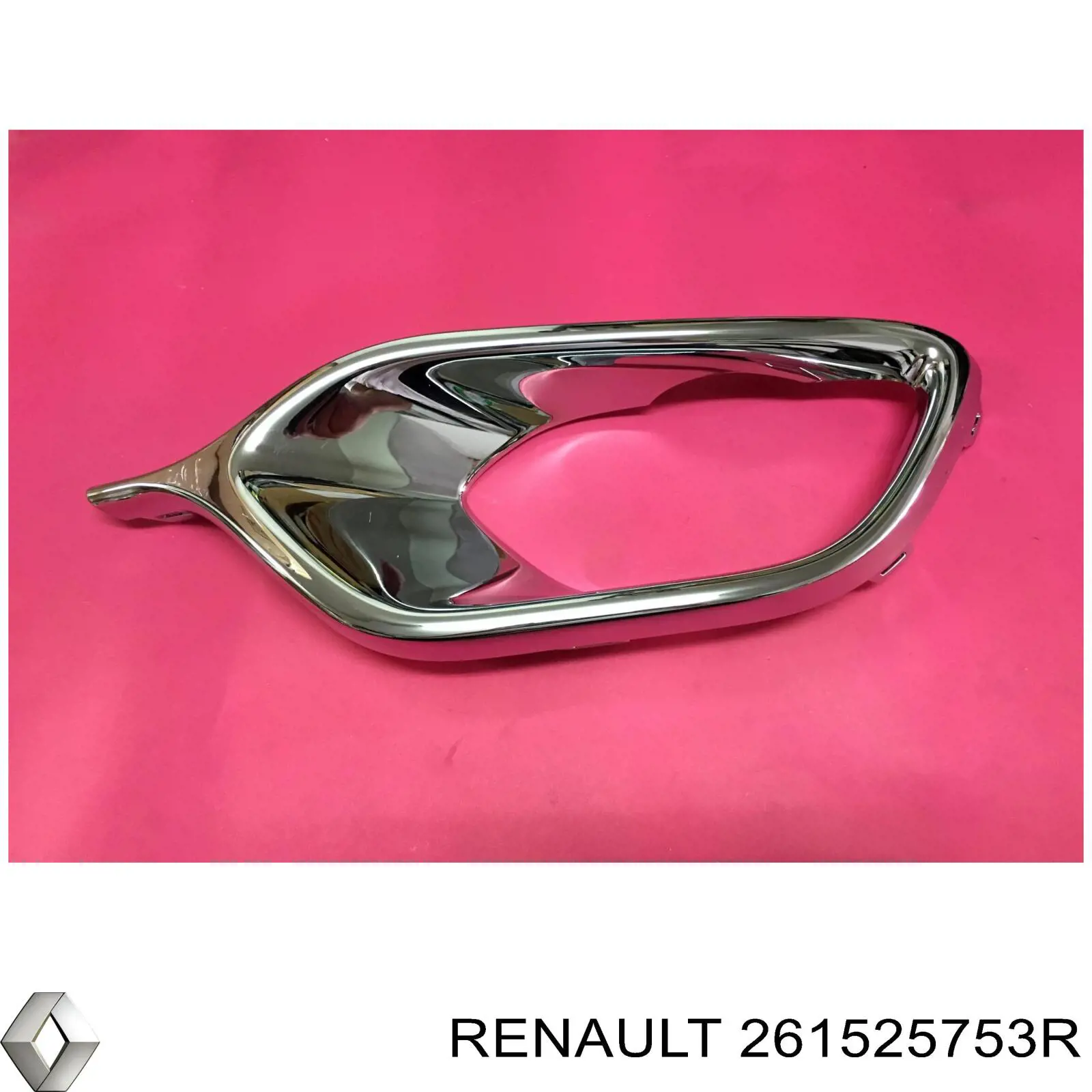 261525753R Renault (RVI) embellecedor, faro antiniebla