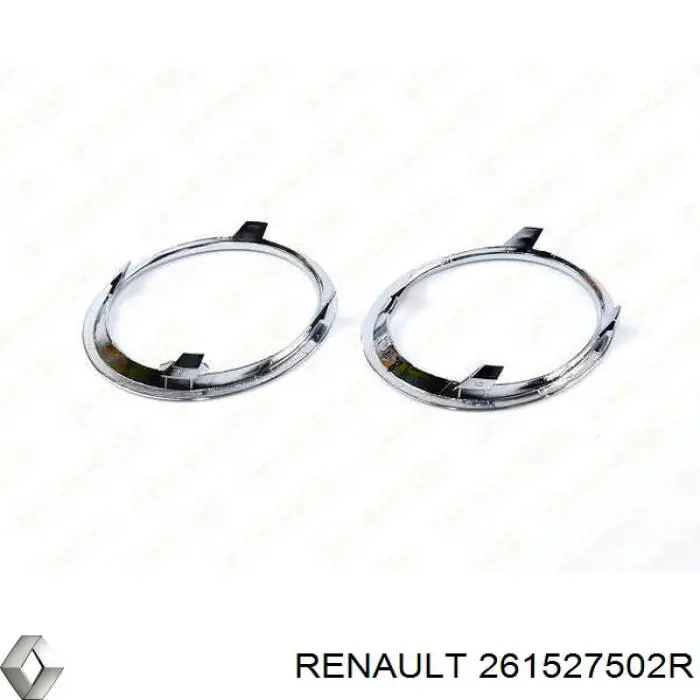 261527502R Renault (RVI) embellecedor, faro antiniebla