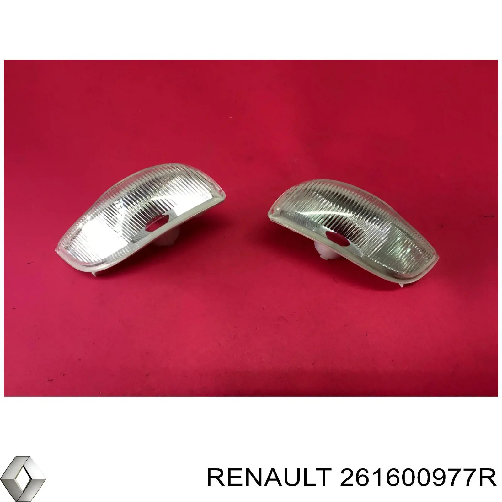 261600977R Renault (RVI) luz intermitente de retrovisor exterior derecho