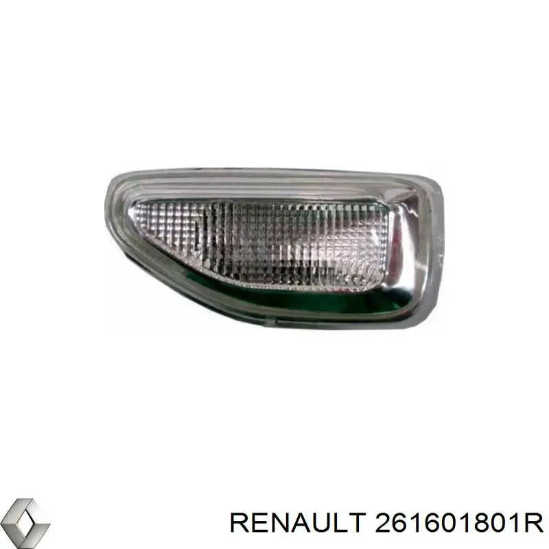 Luz intermitente de guardabarros derecho Renault (RVI) 261601801R precio, desde 14,35 EUR