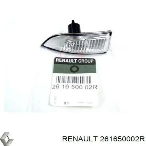 Luz intermitente de espejo retrovisor izquierdo Renault (RVI) 261650002R precio, desde 11,79 EUR
