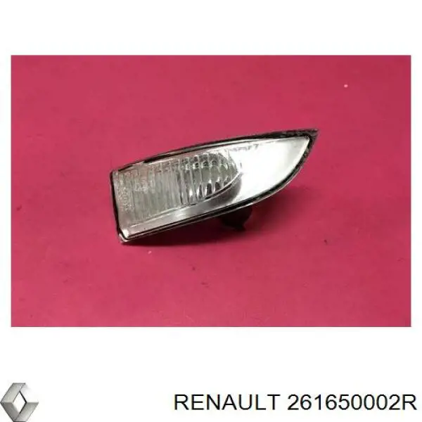 261650002R Renault (RVI) Luz intermitente de espejo retrovisor izquierdo