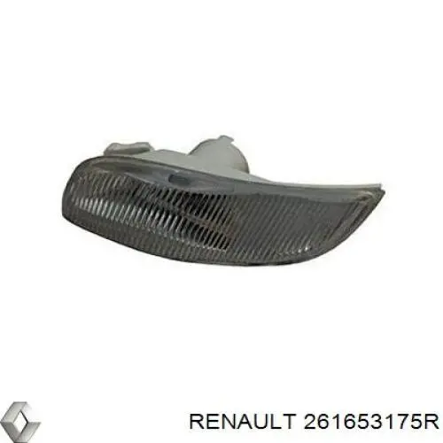 261653175R Renault (RVI) luz intermitente de retrovisor exterior izquierdo