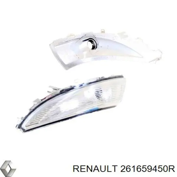 Luz intermitente de espejo retrovisor izquierdo 261659450R Renault (RVI)
