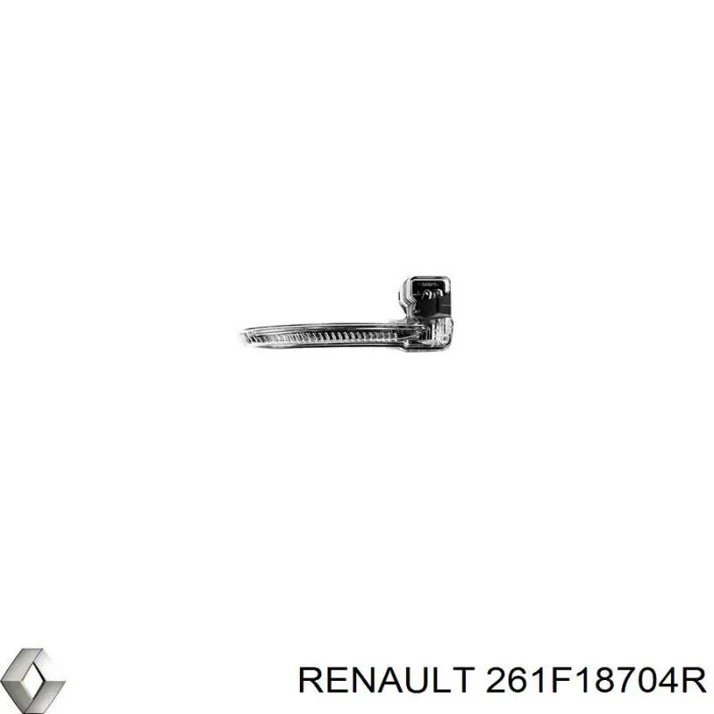 Luz intermitente de retrovisor exterior derecho para Renault Scenic (R9)