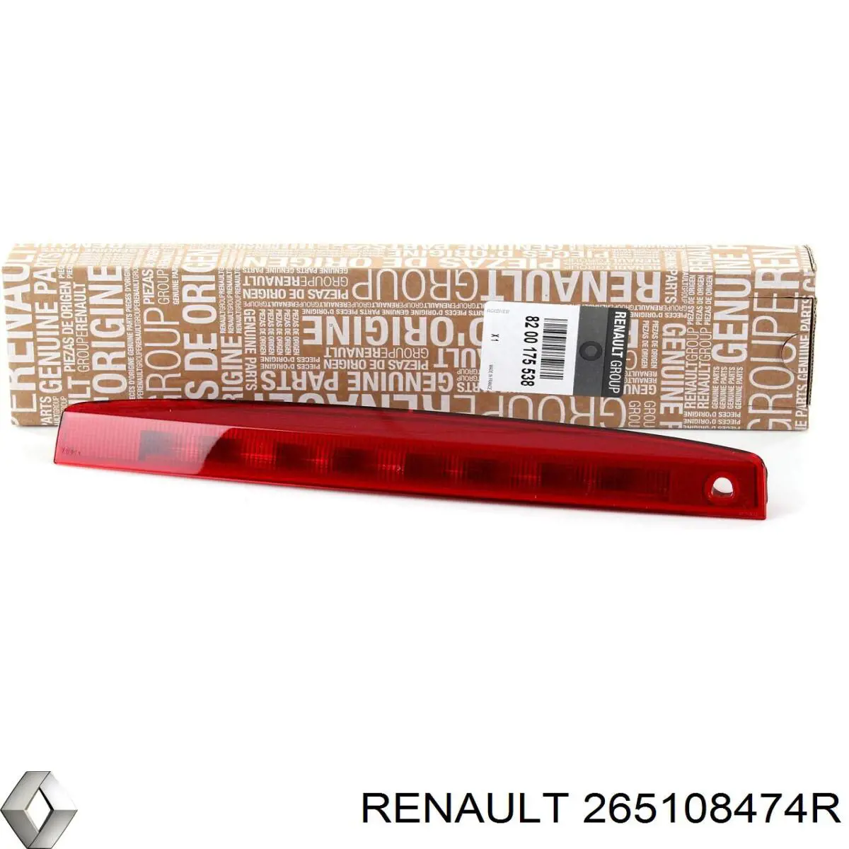 Comprar 265108474R Renault (RVI) Luz matricula