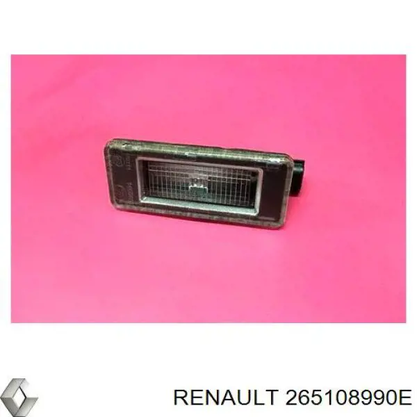 265108990E Renault (RVI) piloto de matrícula