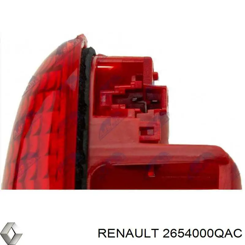 2654000QAC Renault (RVI) lampara de luz de freno adicional