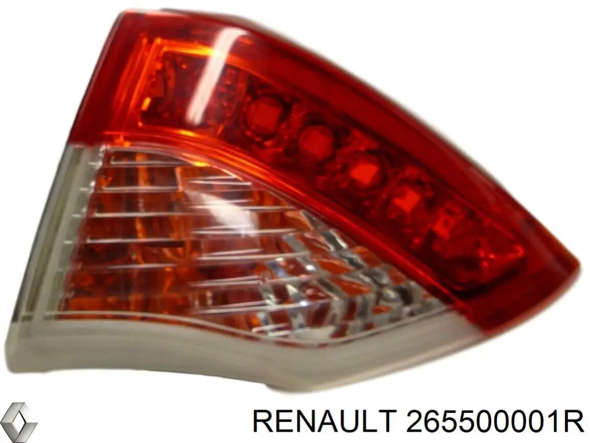 Piloto trasero exterior derecho Renault (RVI) 265500001R precio, desde 84,22 EUR