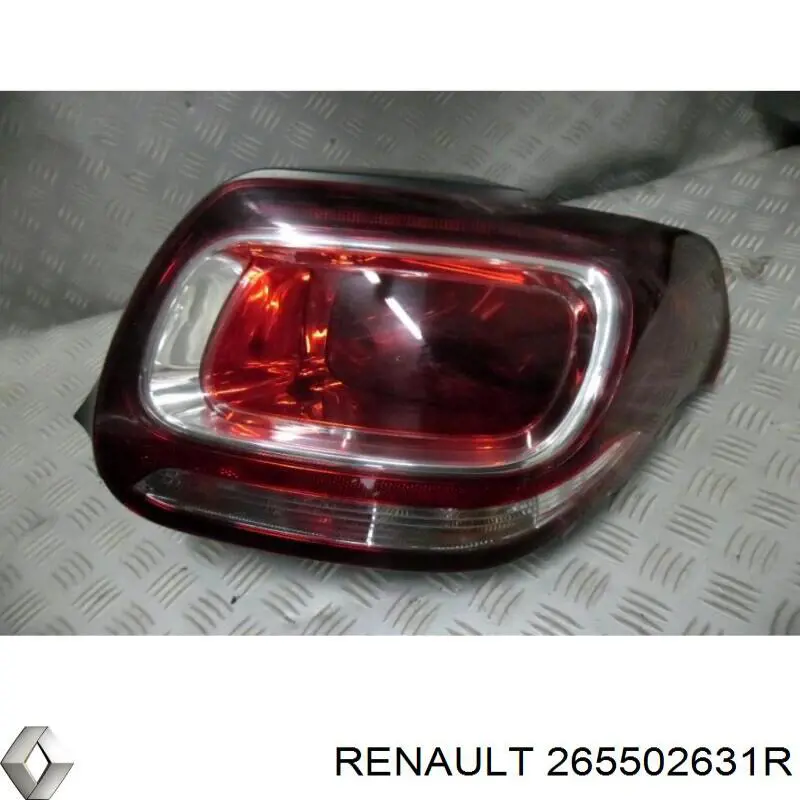 Piloto posterior exterior derecho RENAULT 265502631R
