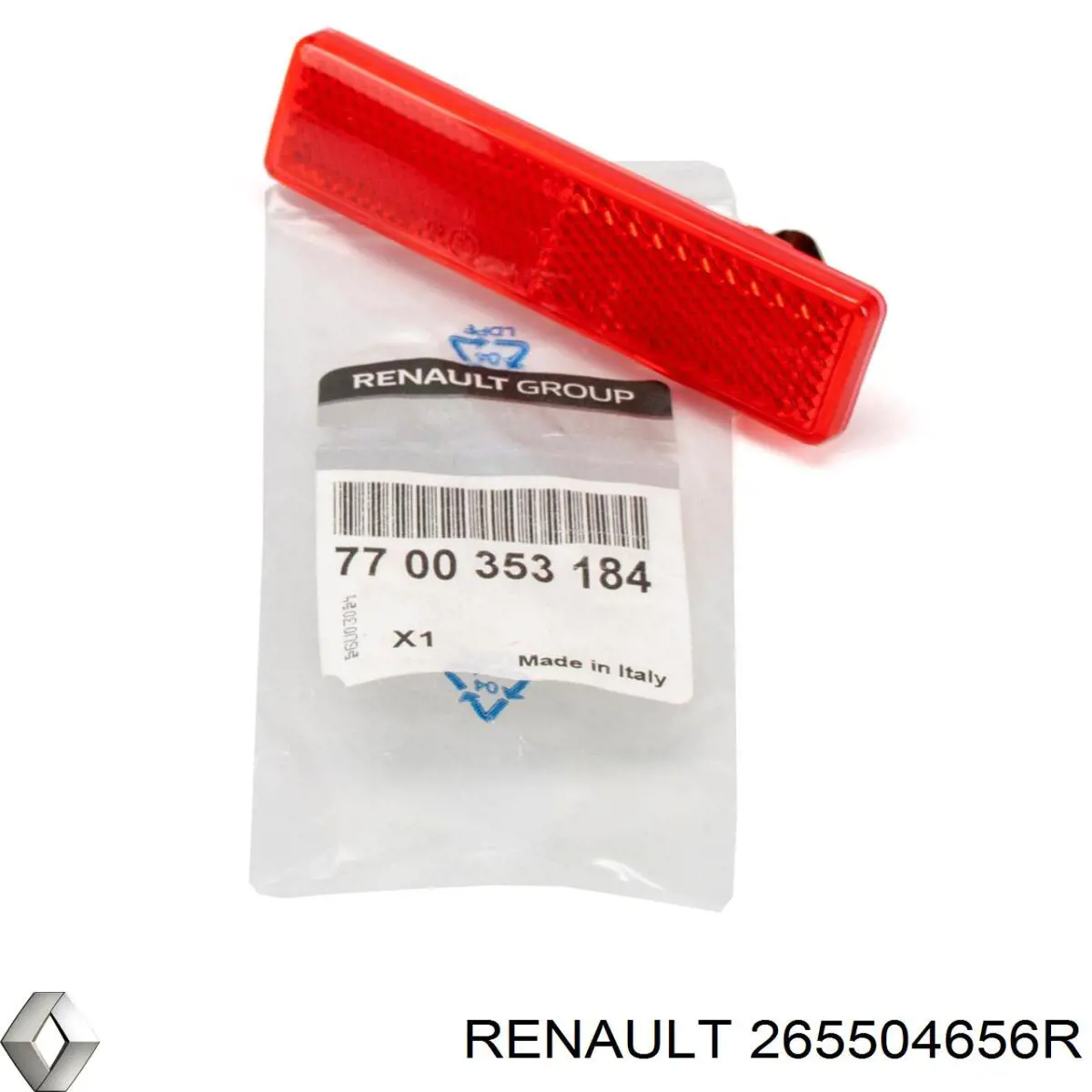 265504656R Renault (RVI) Piloto trasero derecho superior