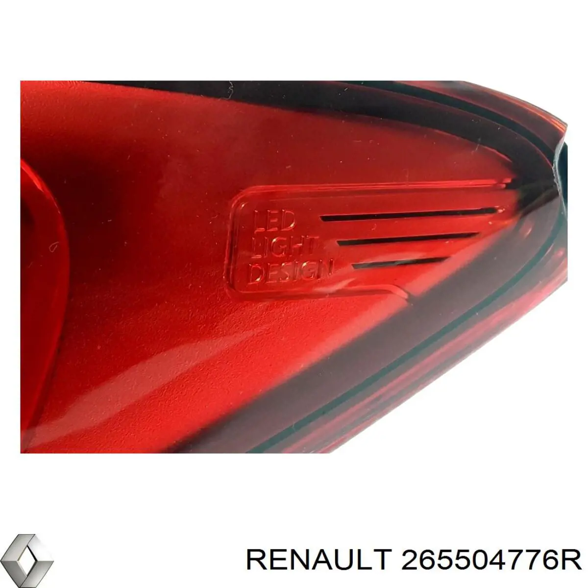 Piloto trasero exterior derecho 265504776R Renault (RVI)