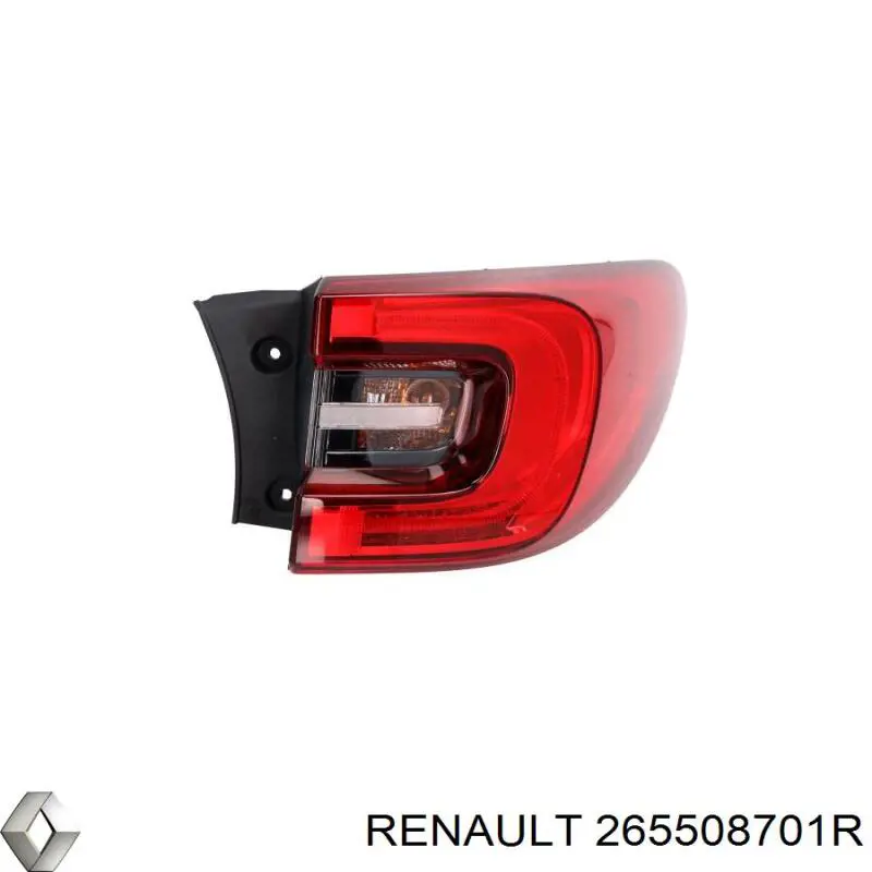 265508701R Renault (RVI) Piloto trasero exterior derecho