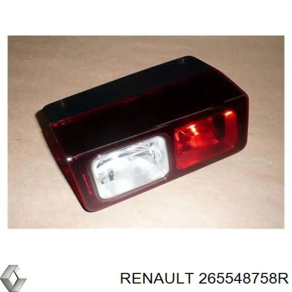 Comprar 265548758R Renault (RVI) Piloto de marcha atrás derecho