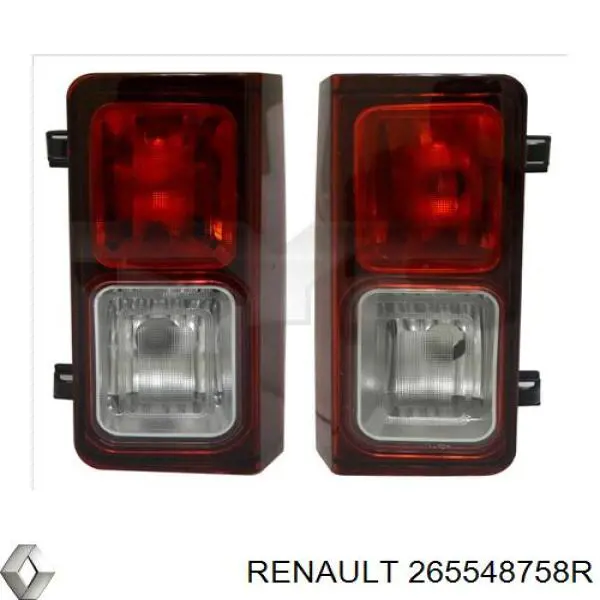 Piloto de marcha atrás derecho Renault (RVI) 265548758R precio, desde 62,44 EUR