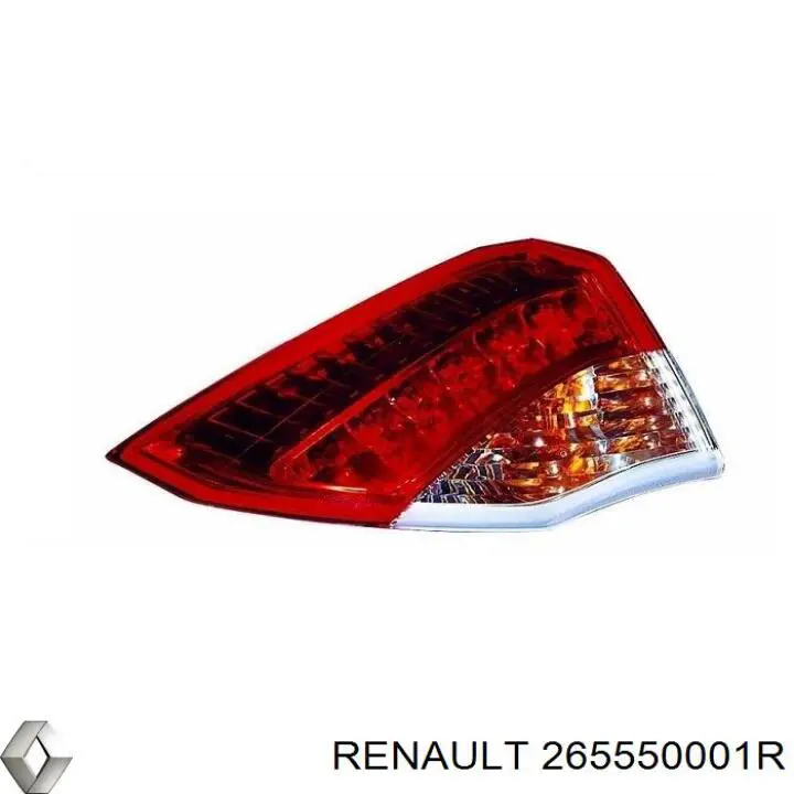 Piloto trasero exterior izquierdo Renault (RVI) 265550001R precio, desde 83,37 EUR