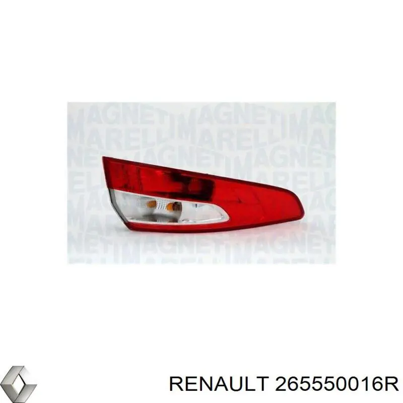 Piloto trasero exterior izquierdo Renault (RVI) 265550016R precio, desde 84,62 EUR