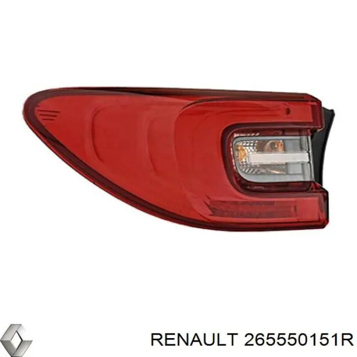 Comprar 265550151R Renault (RVI) Piloto trasero interior izquierdo