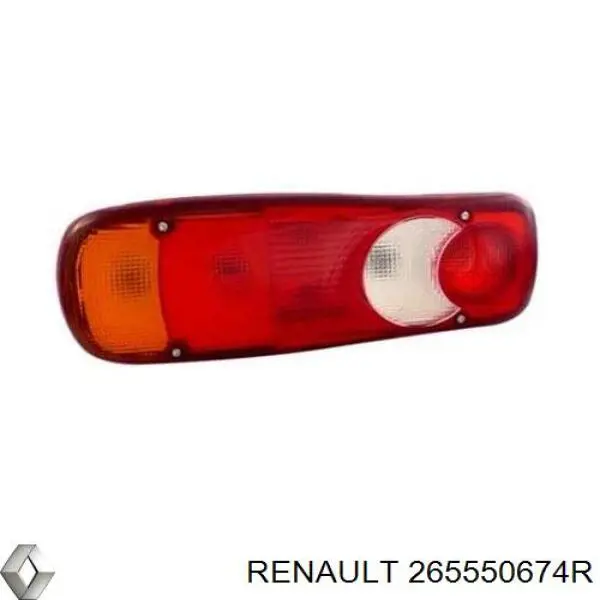 Piloto trasero izquierdo Renault (RVI) 265550674R precio, desde 68,62 EUR