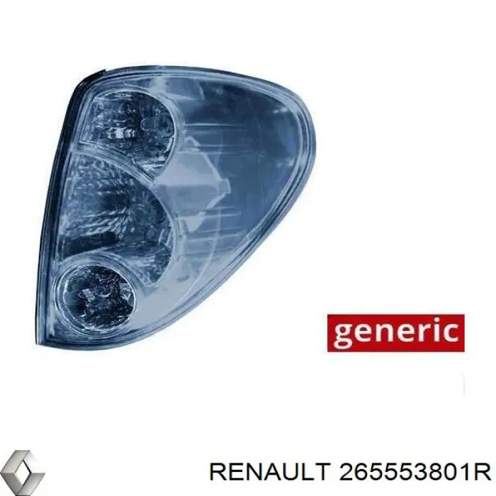 265553801R Renault (RVI) piloto posterior izquierdo