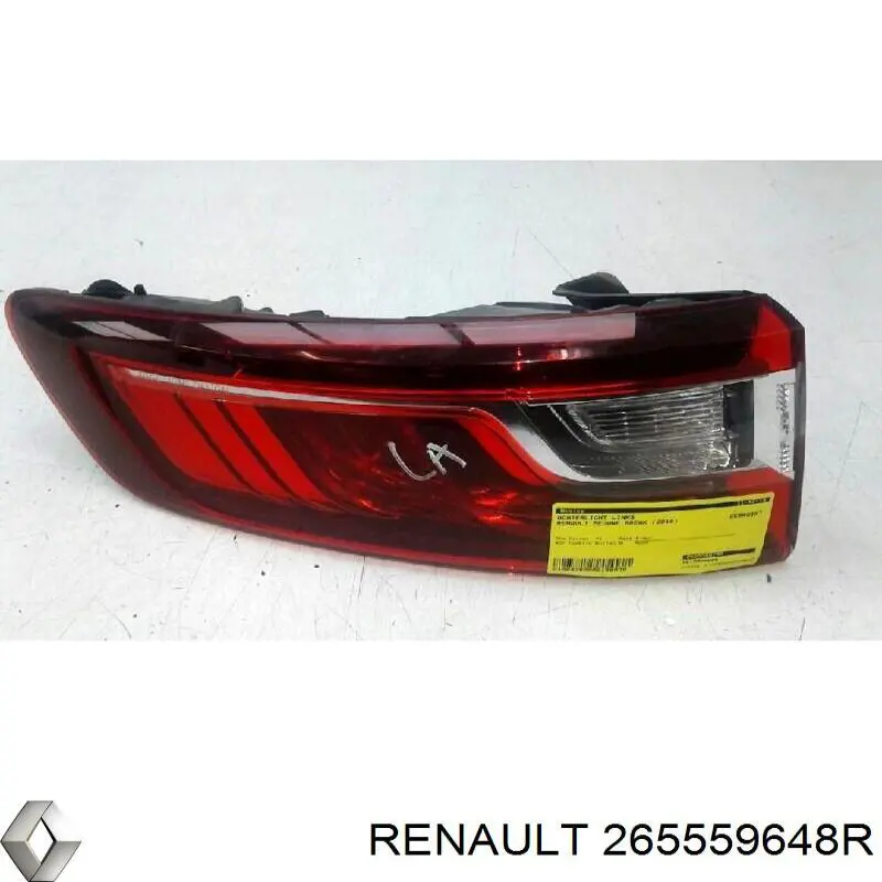 265559648R Renault (RVI) Piloto trasero interior izquierdo