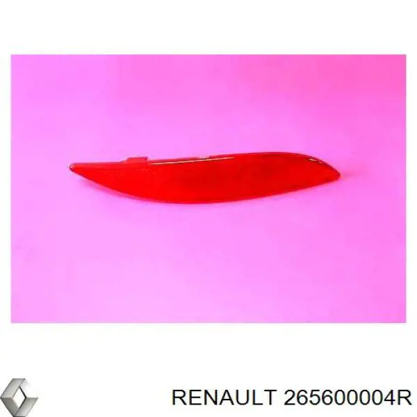 Deflector parachoques trasero derecho Renault (RVI) 265600004R precio, desde 23,24 EUR