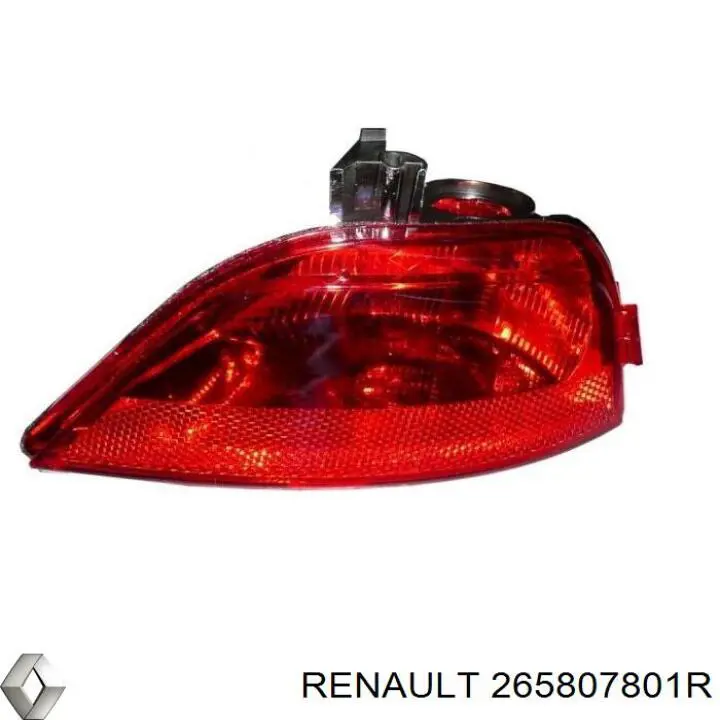 Comprar 265807801R Renault (RVI) Luz antiniebla trasera derecha