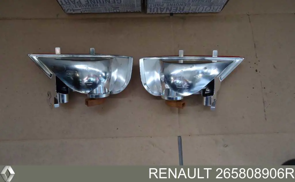 265808906R Renault (RVI) Luz antiniebla trasera derecha