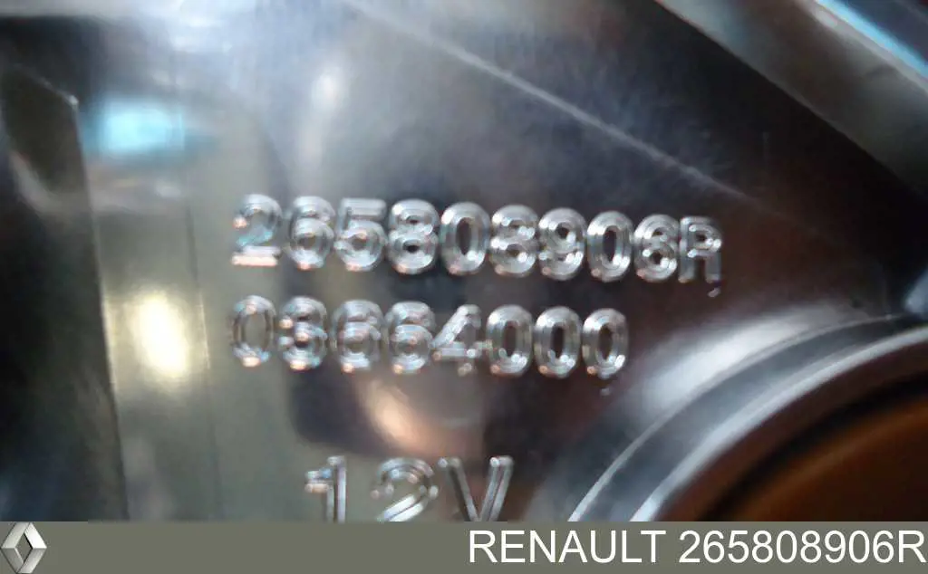 Comprar 265808906R Renault (RVI) Luz antiniebla trasera derecha