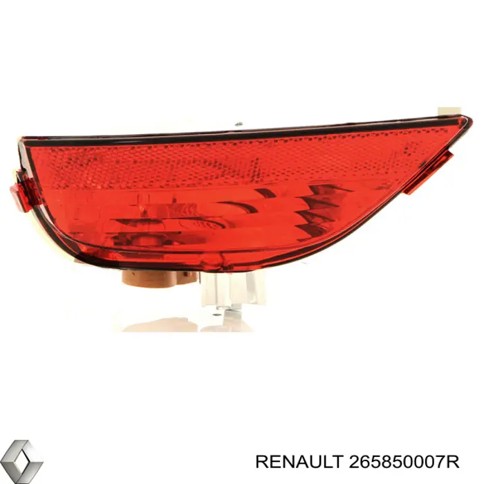 265850007R Renault (RVI) piloto parachoques trasero izquierdo