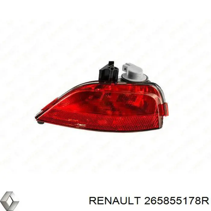 Luz antiniebla trasera izquierda Renault (RVI) 265855178R precio, desde 88,57 EUR