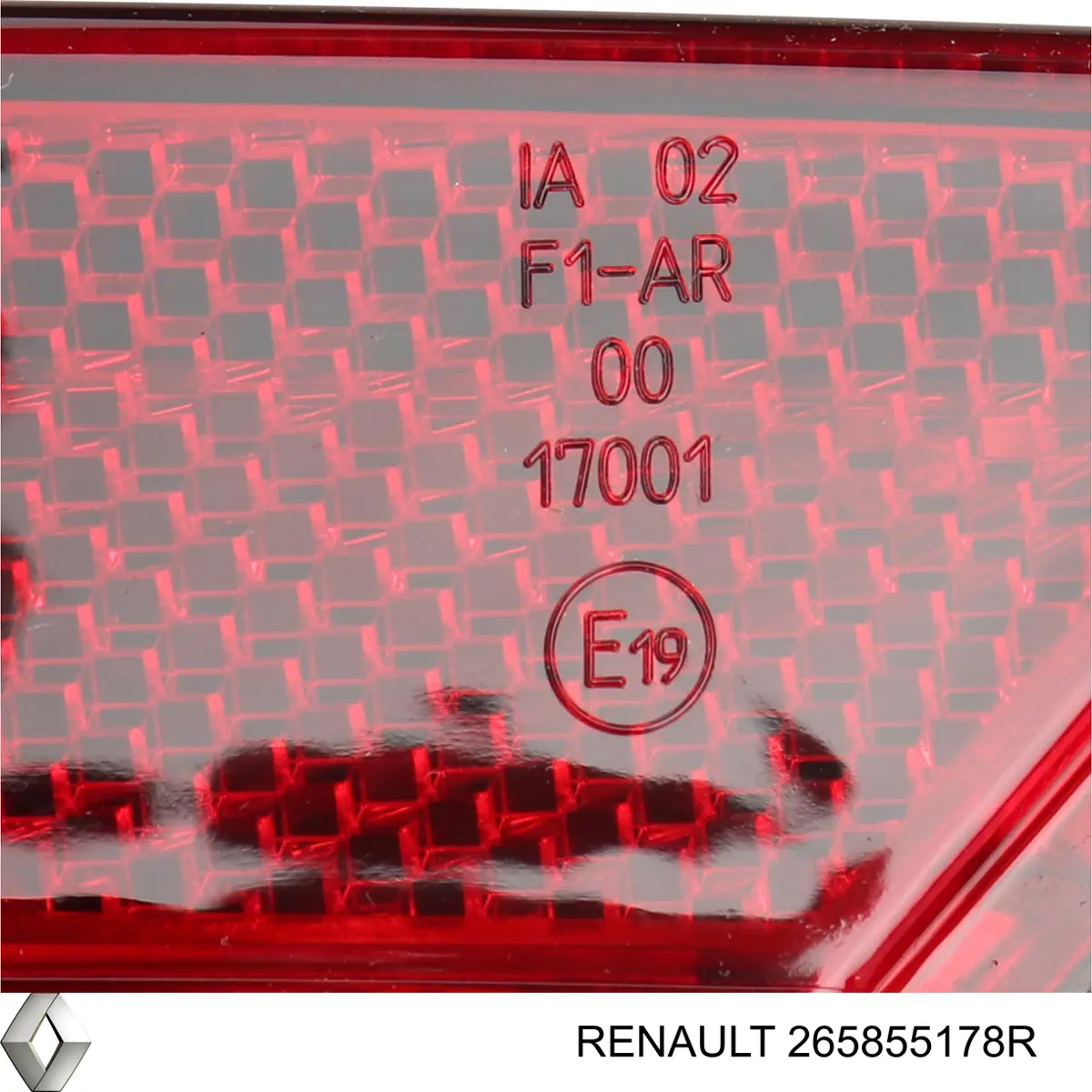 Comprar 265855178R Renault (RVI) Luz antiniebla trasera izquierda