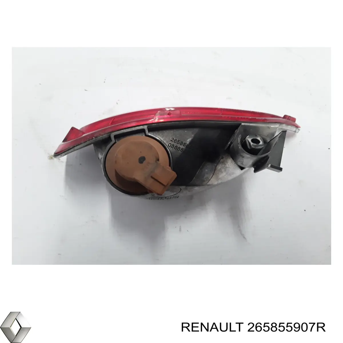 265853901R Renault (RVI) faro antiniebla trasero izquierdo