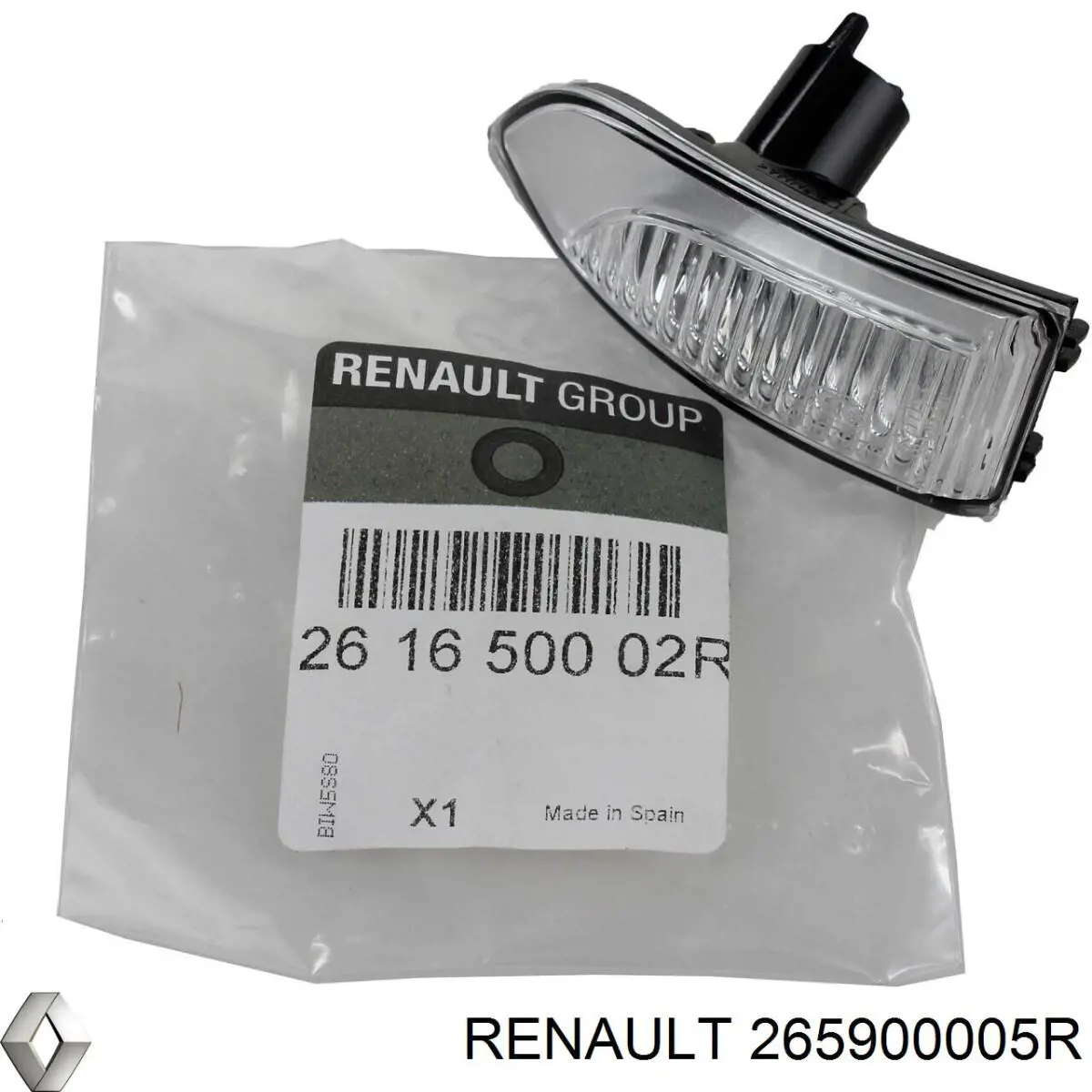 Tercera luz de freno 265900005R Renault (RVI)