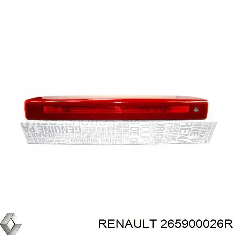 Comprar 265900026R Renault (RVI) Luz de freno trasera adicional 
