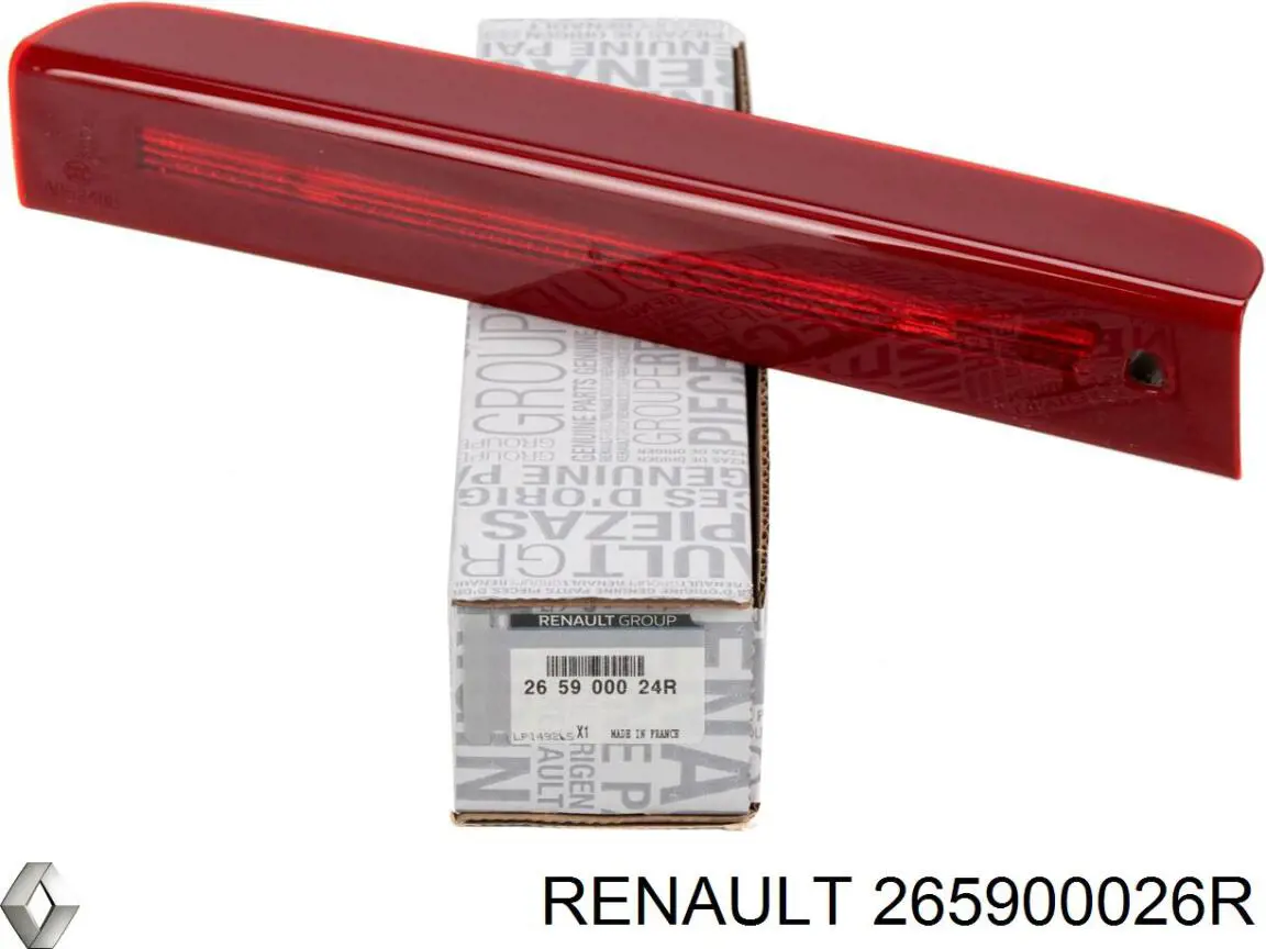 Tercera luz de freno 265900026R Renault (RVI)