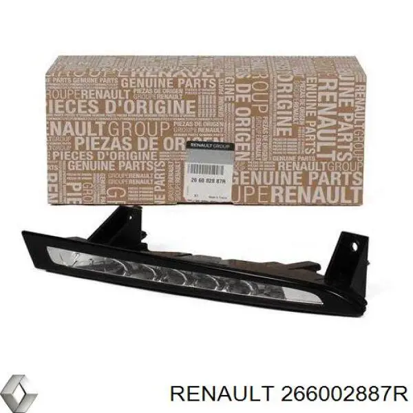 266002887R Renault (RVI) luz diurna derecha