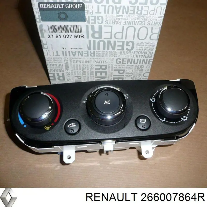 Luz diurna derecha 266007864R Renault (RVI)