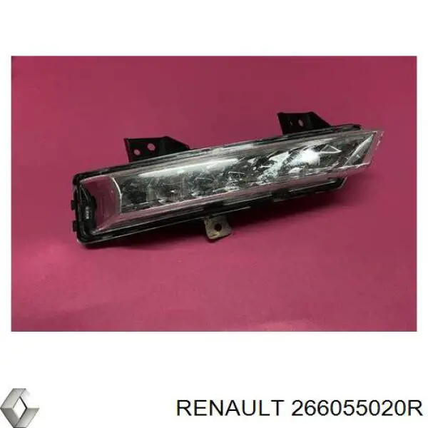Luz diurna izquierda para Renault Megane (DZ0)