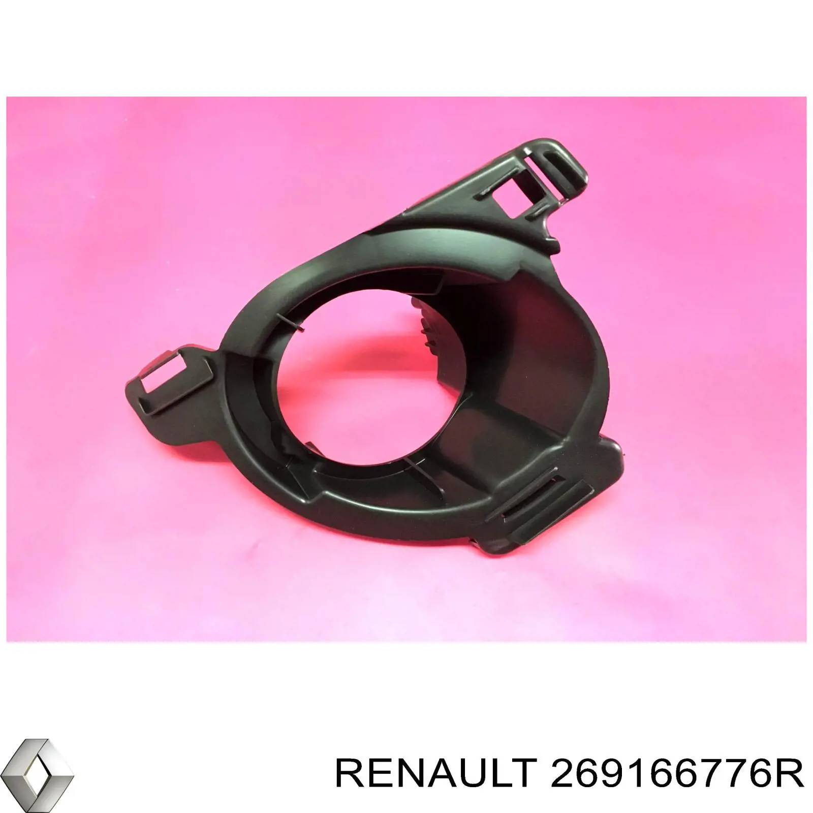 Comprar 269166776R Renault (RVI) Soporte de fijación de faro antiniebla izquierdo