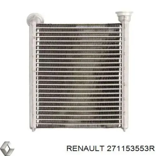 Radiador de calefacción Renault (RVI) 271153553R precio, desde 47,21 EUR