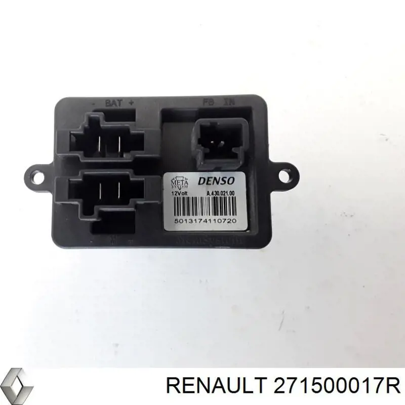 271500017R Renault (RVI) resitencia, ventilador habitáculo