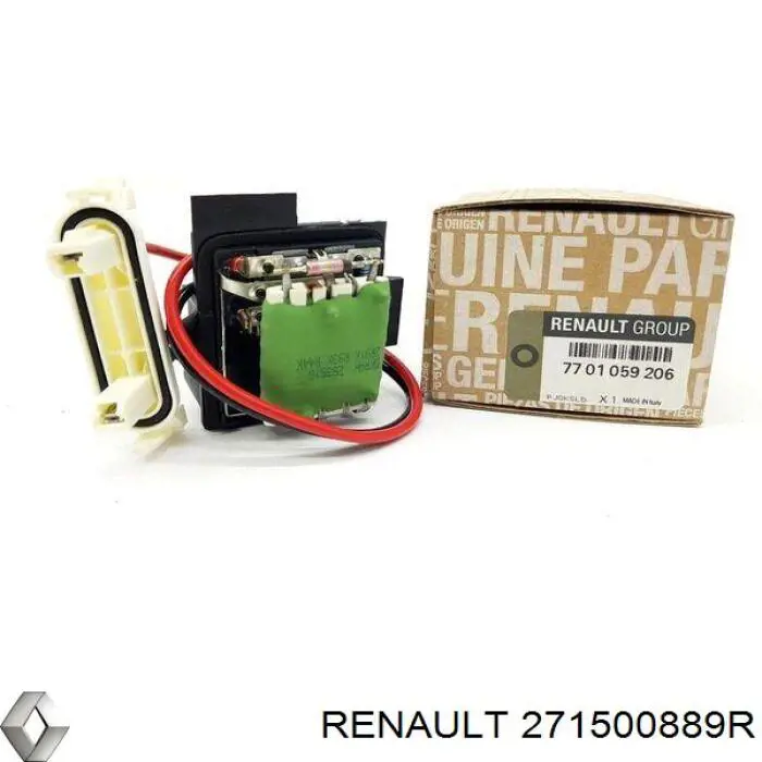 Resistencia de Ventilador Renault (RVI) 271500889R precio, desde 31,17 EUR