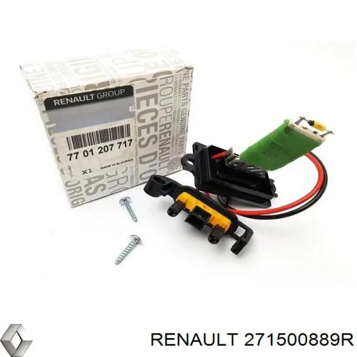 271500889R Renault (RVI) resistencia de calefacción