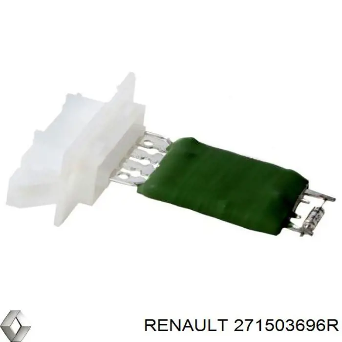 Resitencia, ventilador habitáculo para Renault DUSTER (HM)