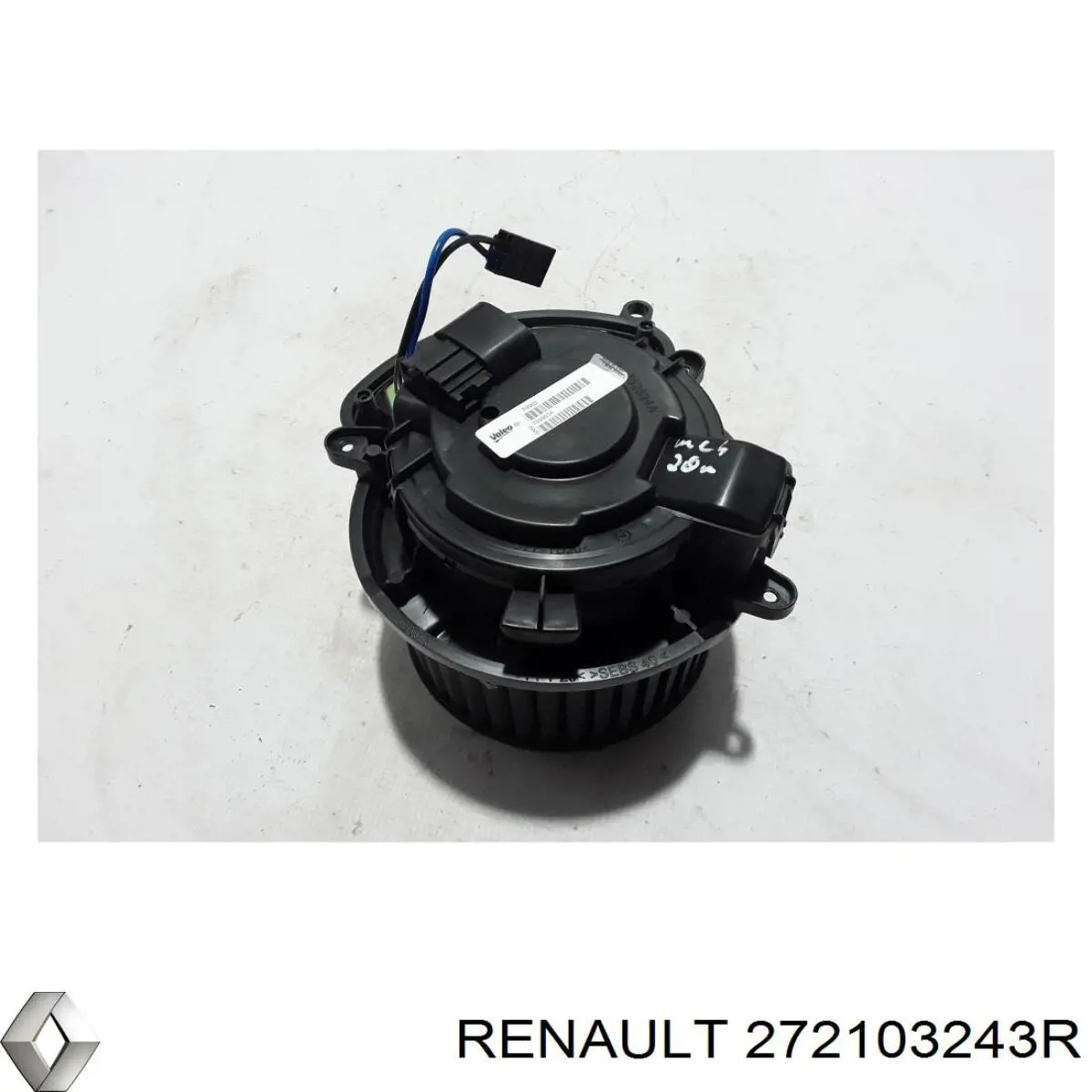 Conjunto Carcasa De Ventilador De La Estufa (Calentador Interno) Renault (RVI) 272103243R