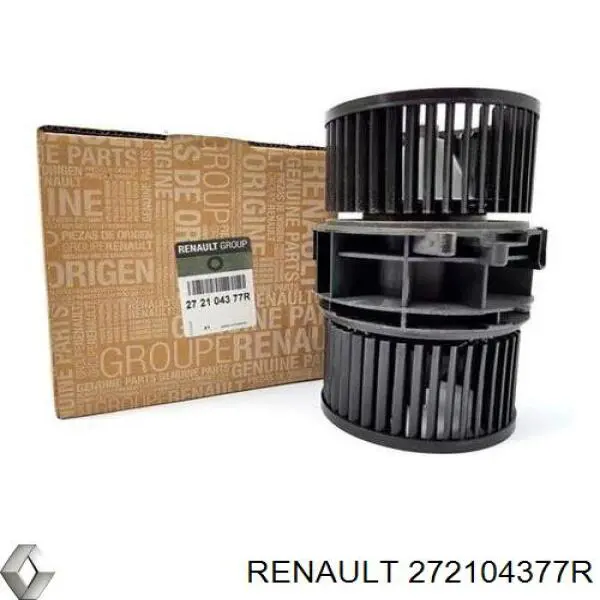 272104377R Renault (RVI) motor eléctrico, ventilador habitáculo